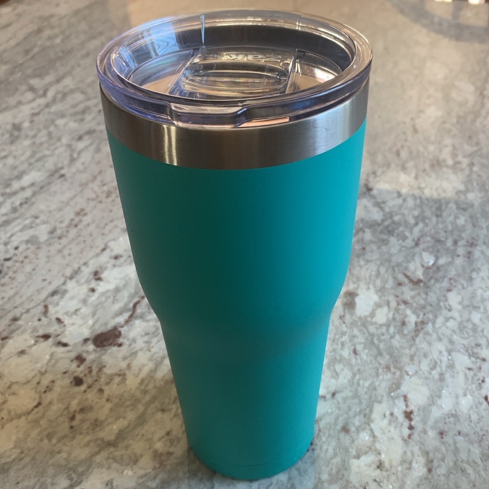 ZAK! Turquoise 30oz Stainless Steel Insulated Tumbler - Picture 3 of 11